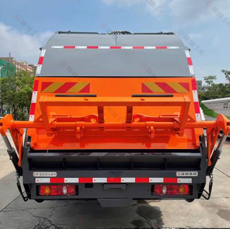 5T Tianjin 3950 Compressed GarbageTruck