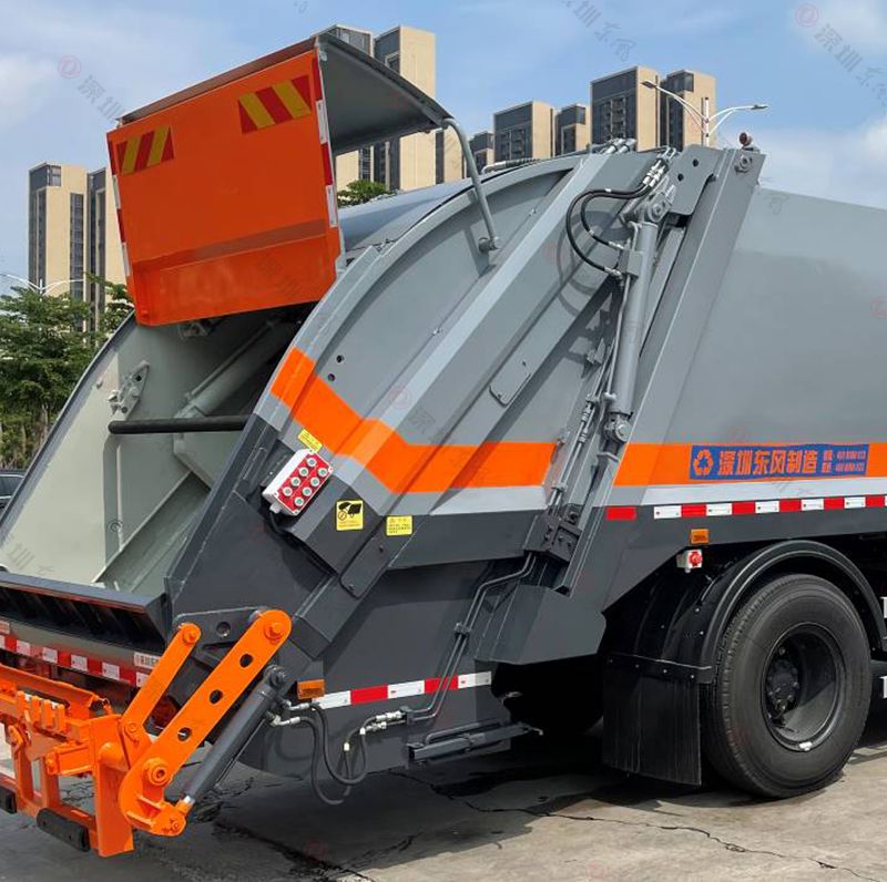 5T Tianjin 3950 Compressed GarbageTruck