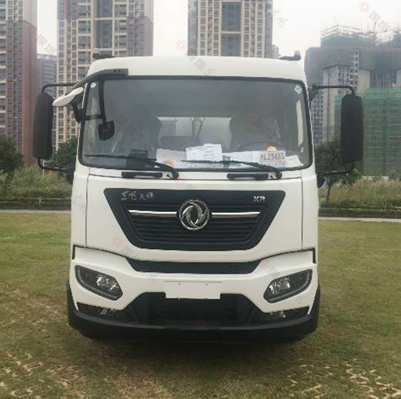 5T Tianjin Round Tank Kitchen Truck with Pusher Unloader