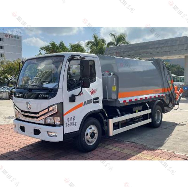 3T D6 QuanChai Compressed GarbageTruck