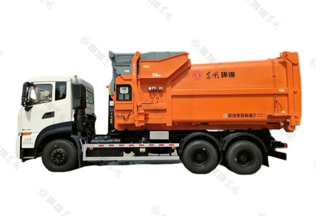 Hook-Arm Garbage Truck